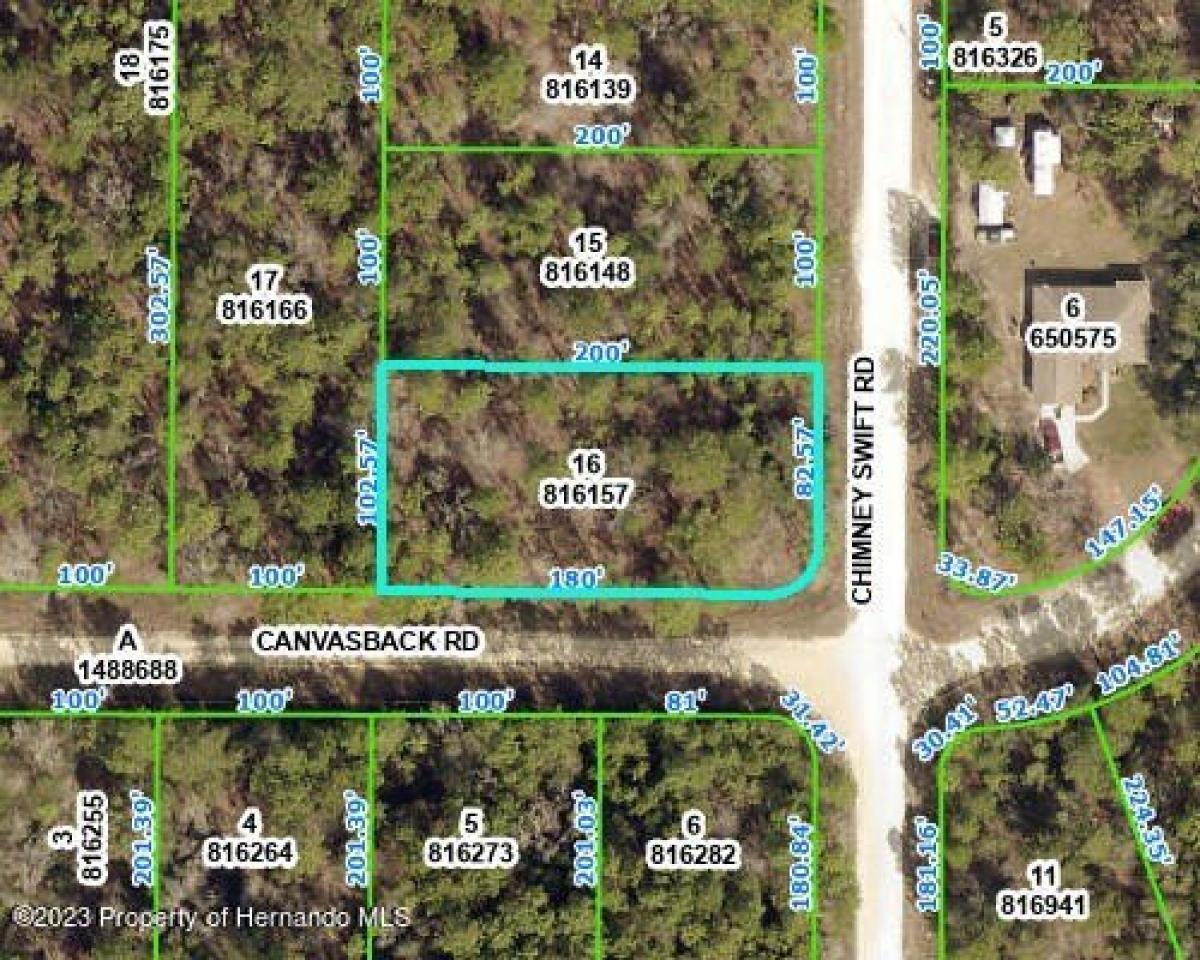 Picture of Residential Land For Sale in Weeki Wachee, Florida, United States