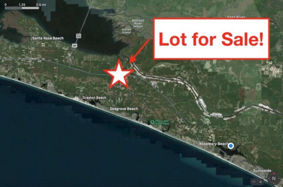 Picture of Residential Land For Sale in Santa Rosa Beach, Florida, United States