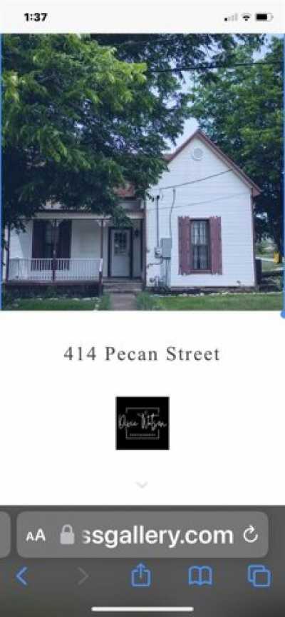 Home For Sale in Hico, Texas