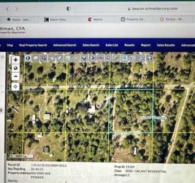 Residential Land For Sale in Clewiston, Florida