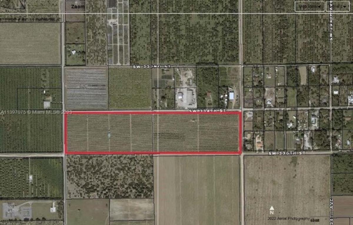 Picture of Residential Land For Sale in Homestead, Florida, United States