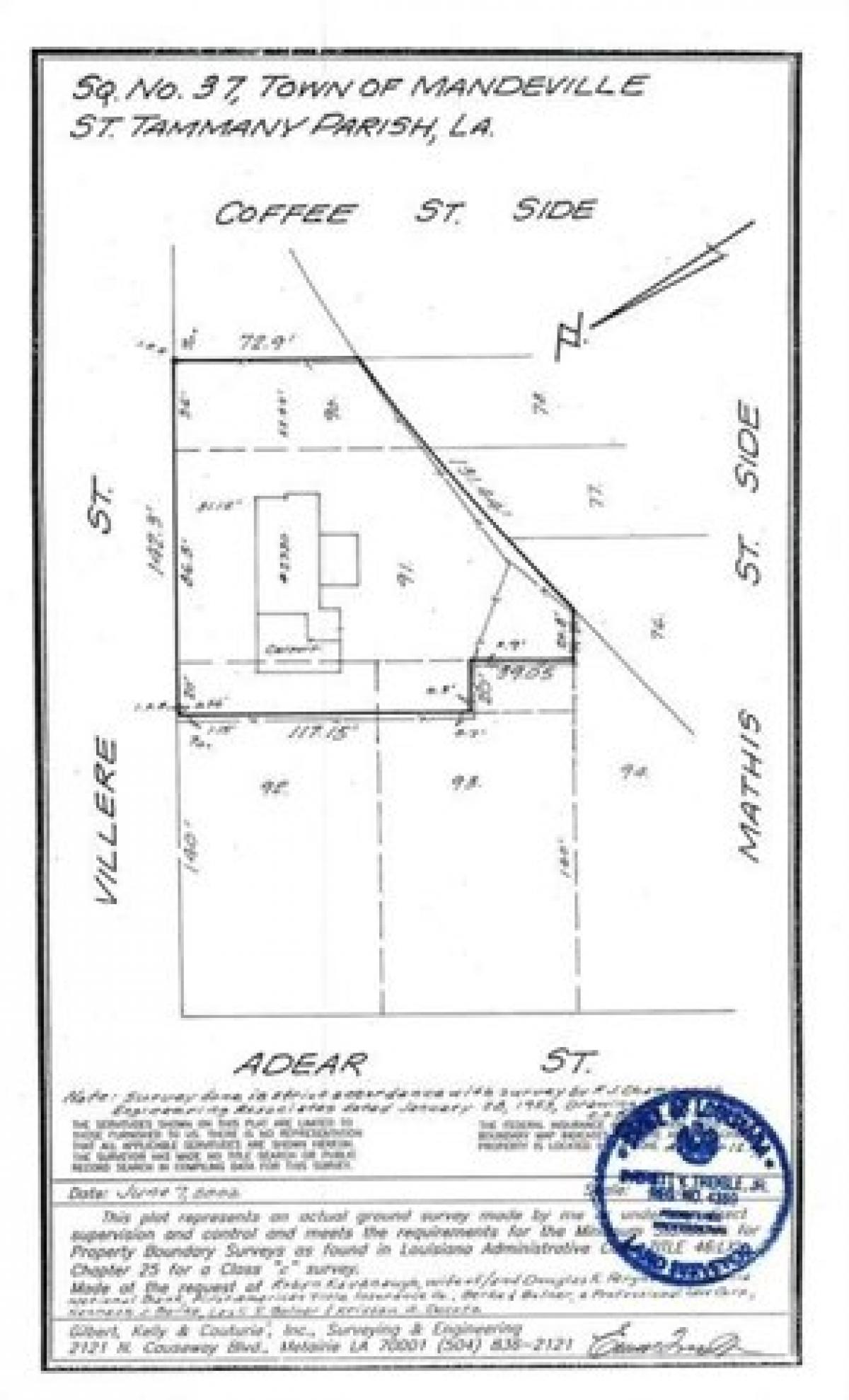 Picture of Residential Land For Sale in Mandeville, Louisiana, United States