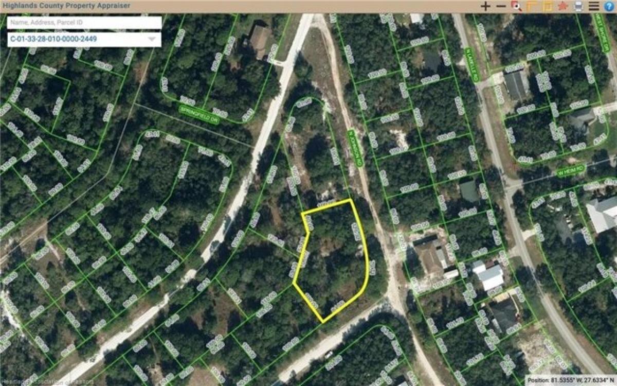 Picture of Residential Land For Sale in Avon Park, Florida, United States