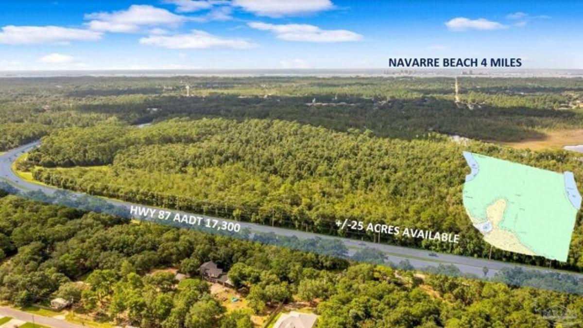 Picture of Residential Land For Sale in Navarre, Florida, United States