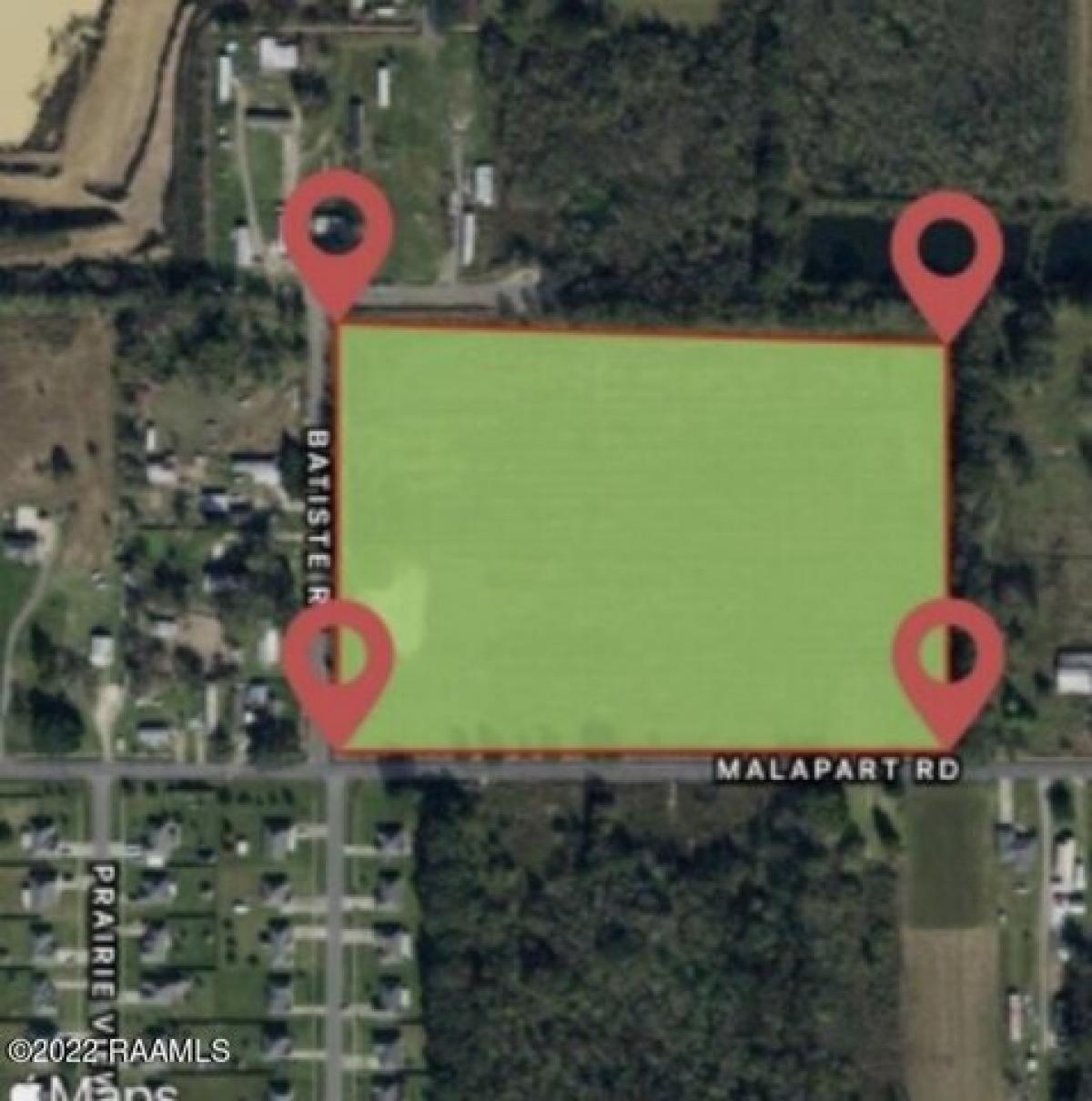 Picture of Residential Land For Sale in Lafayette, Louisiana, United States