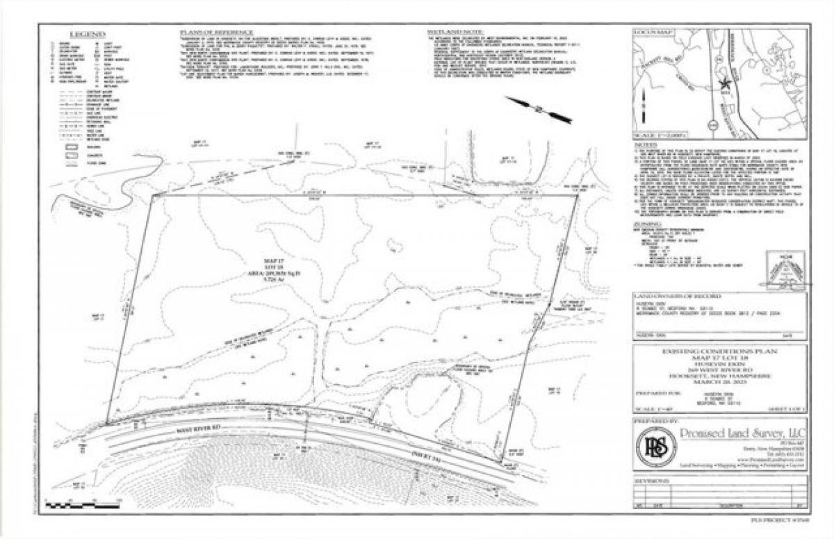 Picture of Residential Land For Sale in Hooksett, New Hampshire, United States