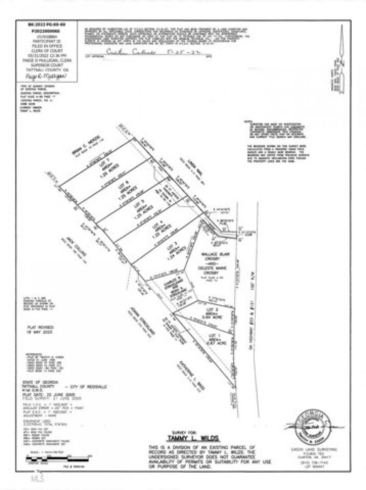 Picture of Residential Land For Sale in Reidsville, Georgia, United States