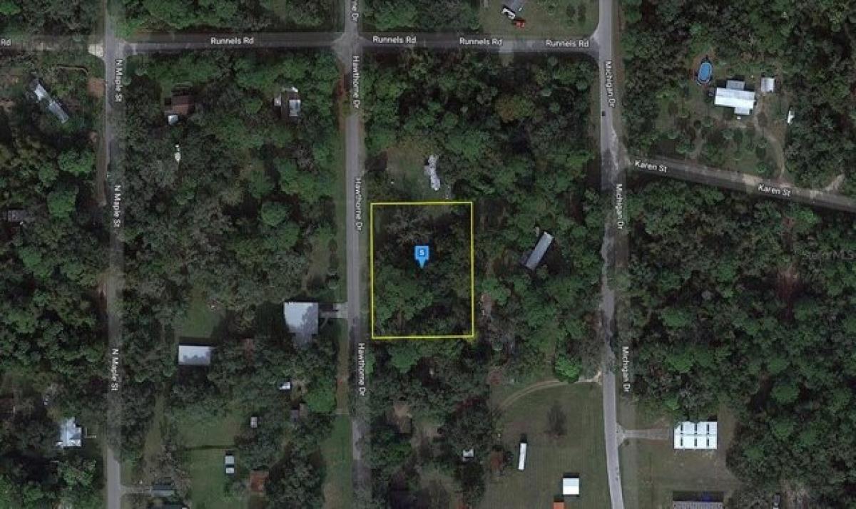 Picture of Residential Land For Sale in Inglis, Florida, United States