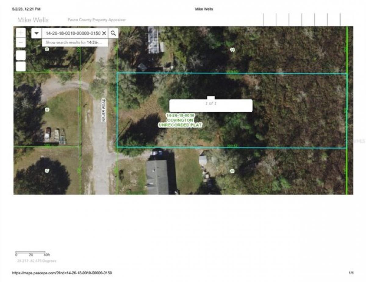 Picture of Residential Land For Sale in Land O Lakes, Florida, United States