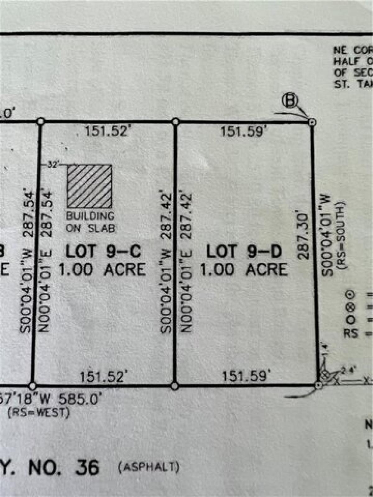 Picture of Residential Land For Sale in Pearl River, Louisiana, United States