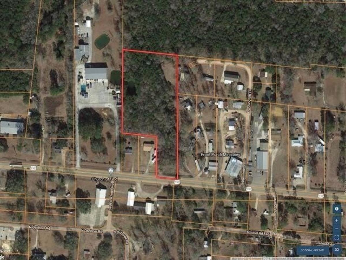 Picture of Residential Land For Sale in Robert, Louisiana, United States