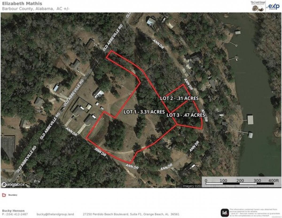 Picture of Residential Land For Sale in Eufaula, Alabama, United States