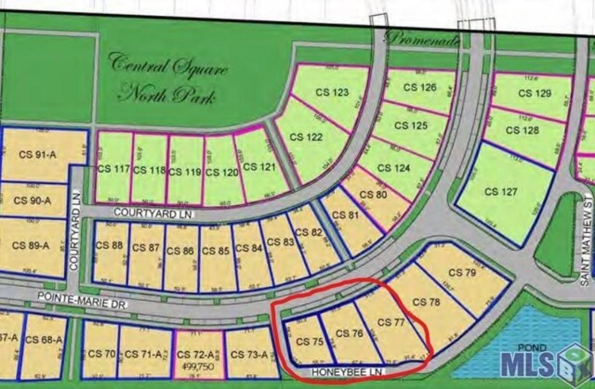 Picture of Residential Land For Sale in Baton Rouge, Louisiana, United States