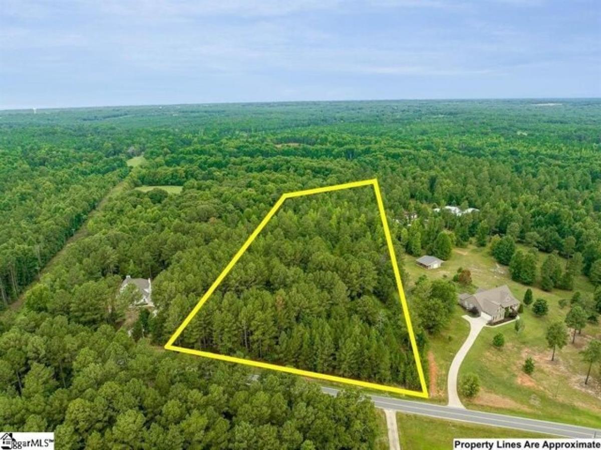 Picture of Residential Land For Sale in Gray Court, South Carolina, United States