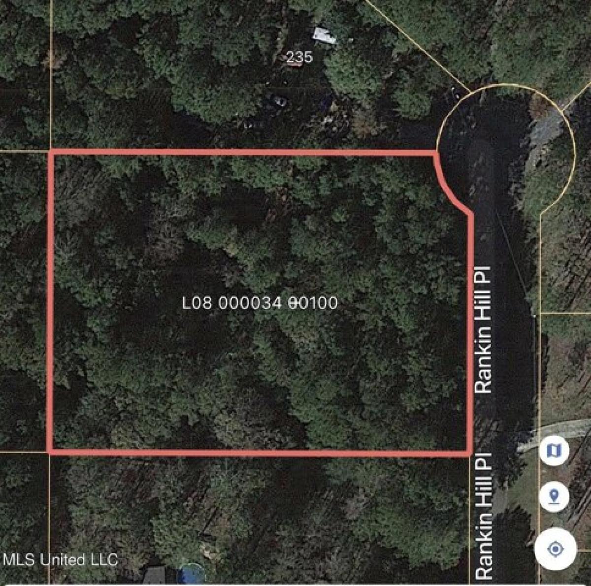 Picture of Residential Land For Sale in Brandon, Mississippi, United States