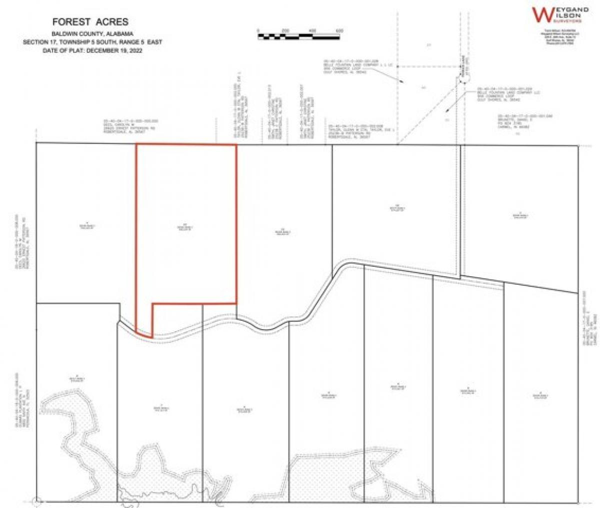 Picture of Residential Land For Sale in Robertsdale, Alabama, United States