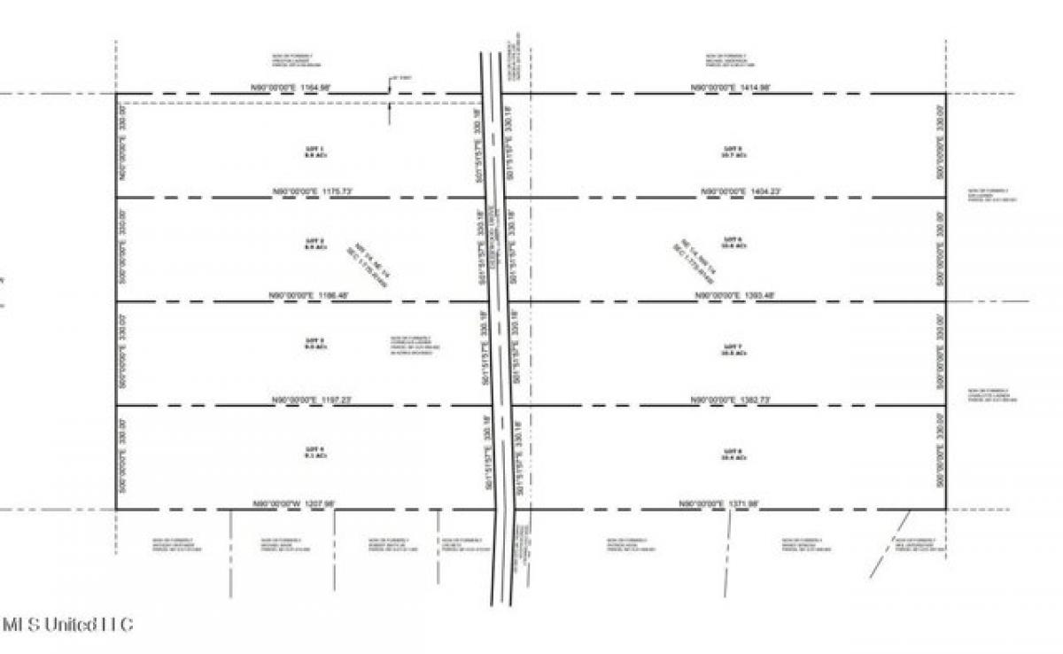 Picture of Residential Land For Sale in Kiln, Mississippi, United States