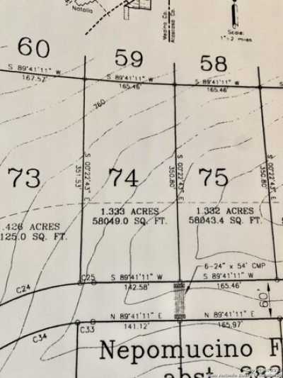 Residential Land For Sale in Natalia, Texas