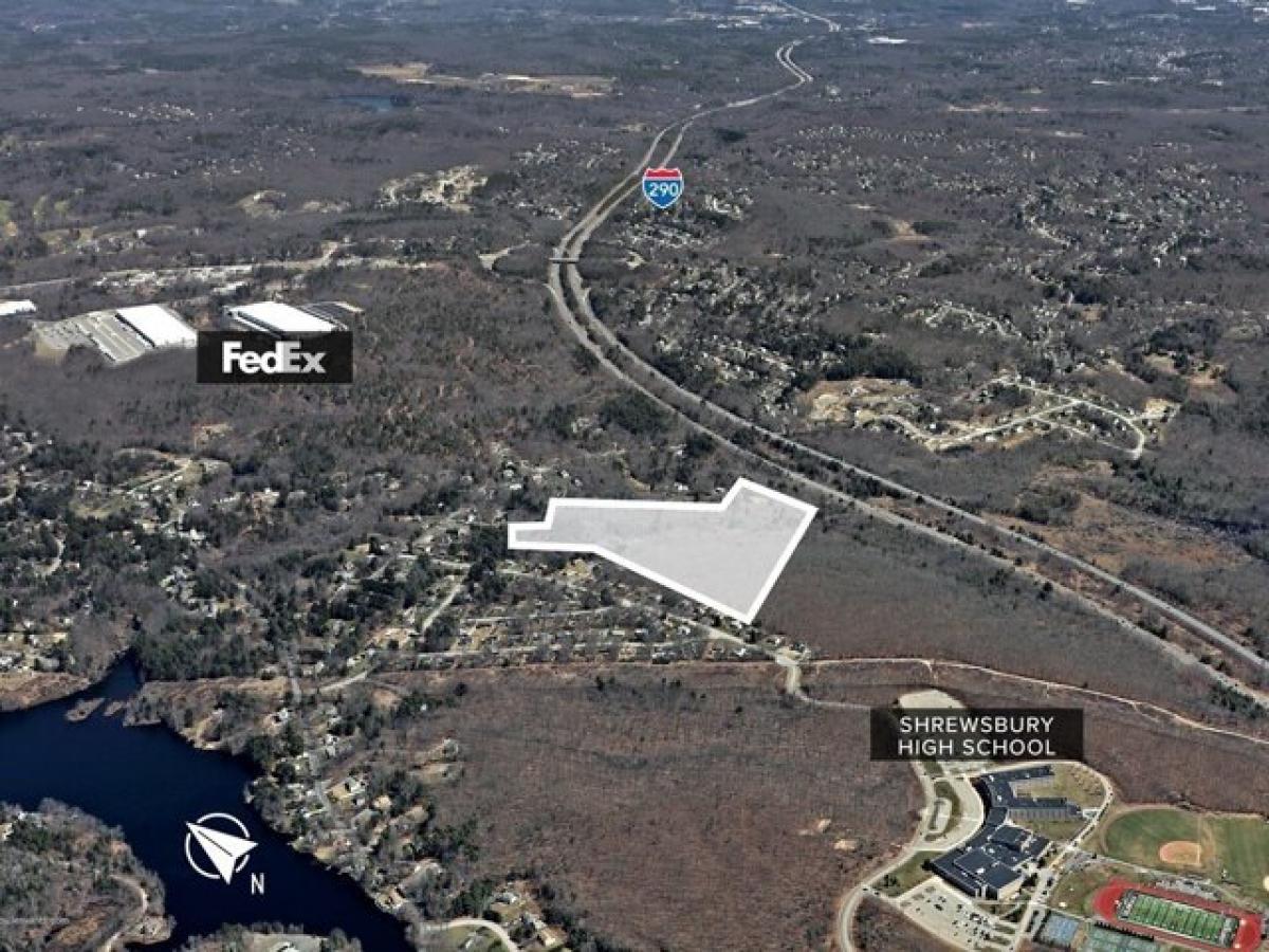 Picture of Residential Land For Sale in Shrewsbury, Massachusetts, United States