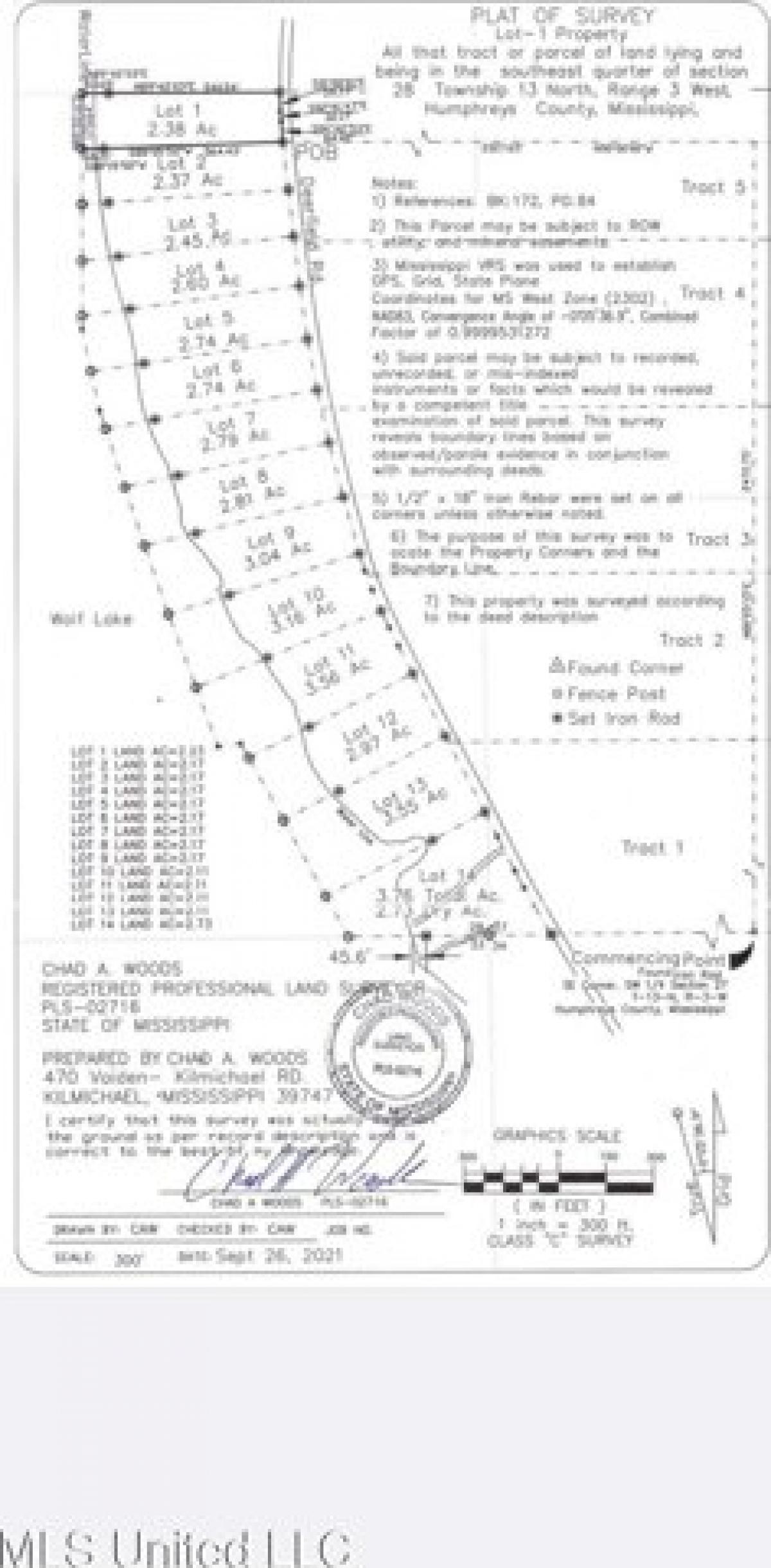 Picture of Residential Land For Sale in Yazoo City, Mississippi, United States