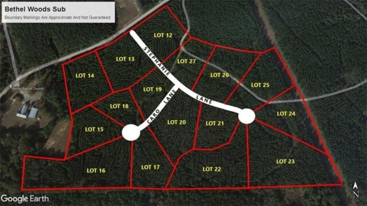 Picture of Residential Land For Sale in Franklinton, Louisiana, United States