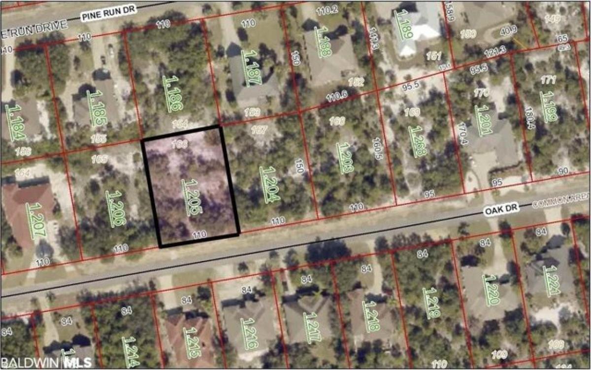 Picture of Residential Land For Sale in Orange Beach, Alabama, United States