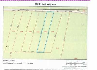 Residential Land For Sale in Kountze, Texas