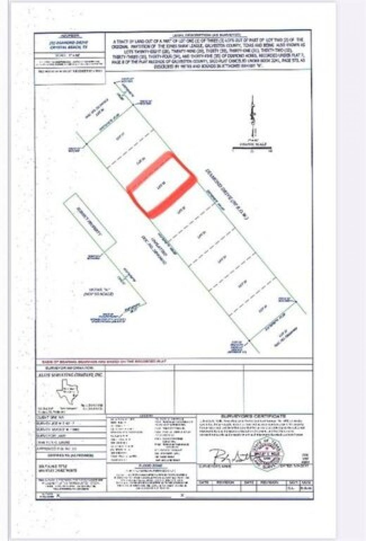 Picture of Residential Land For Sale in Crystal Beach, Texas, United States