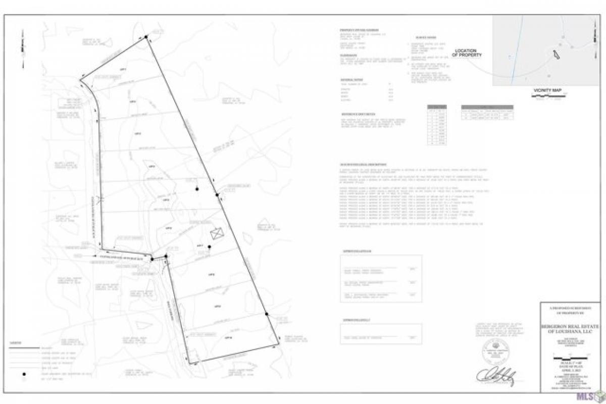 Picture of Residential Land For Sale in Fordoche, Louisiana, United States