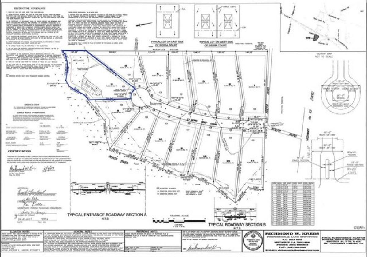 Picture of Residential Land For Sale in Madisonville, Louisiana, United States