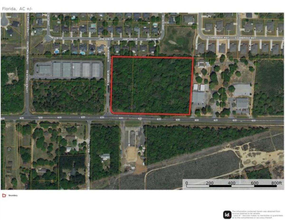 Picture of Residential Land For Sale in Pace, Florida, United States