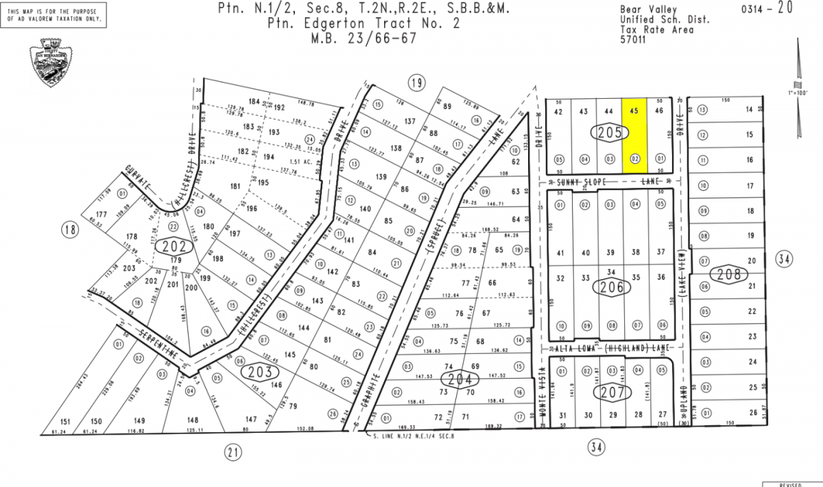 Picture of Residential Land For Sale in Big Bear, California, United States