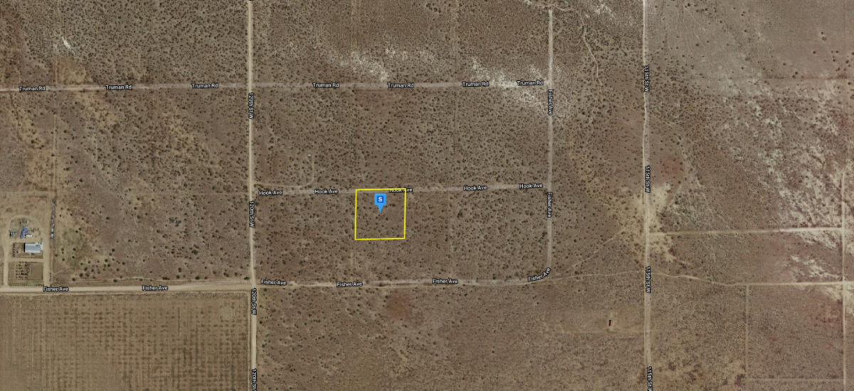 Picture of Residential Land For Sale in Rosamond, California, United States