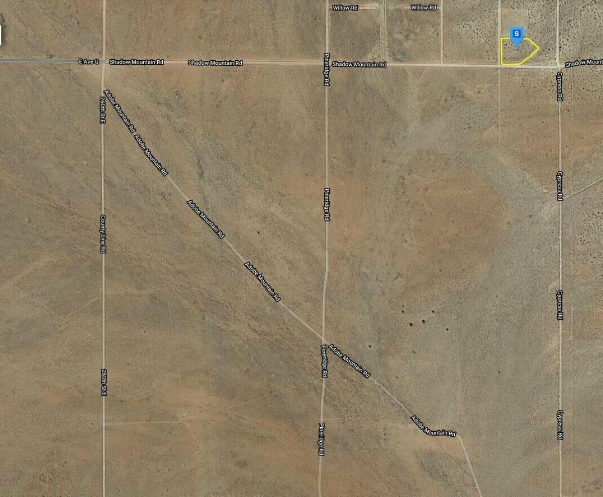 Picture of Residential Land For Sale in Lancaster, California, United States