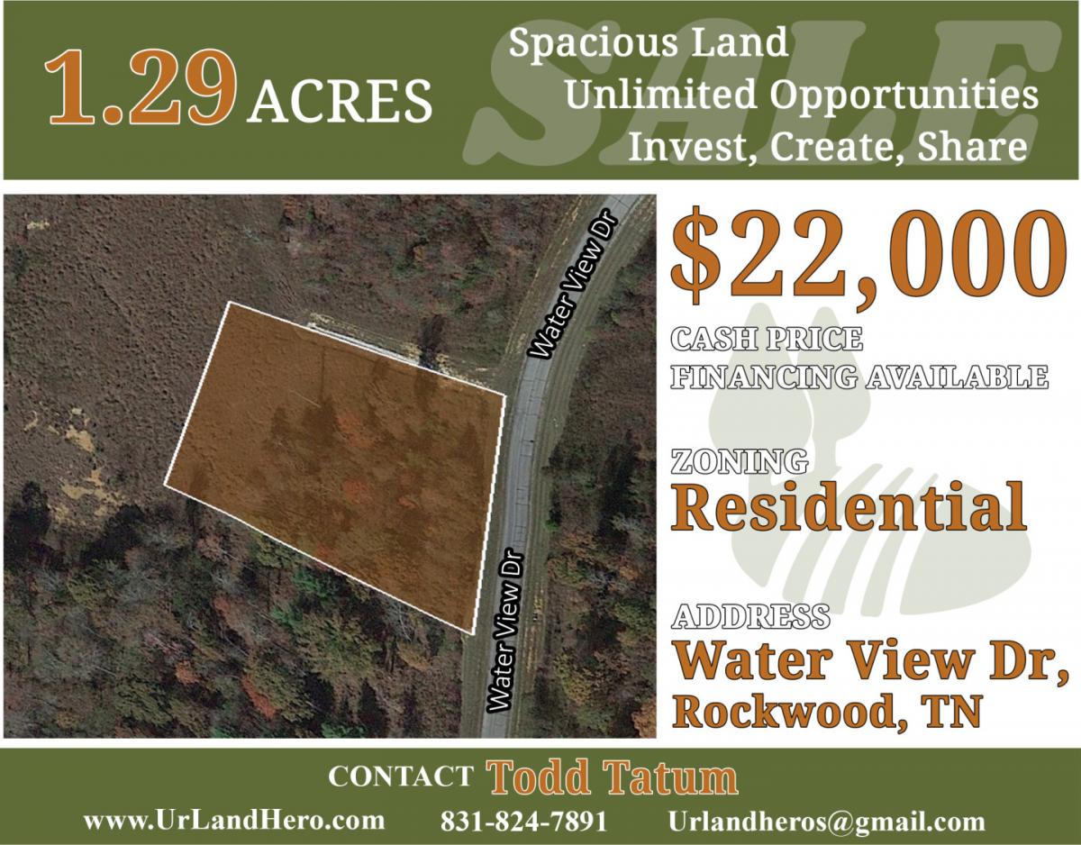 Picture of Residential Land For Sale in Rockwood, Tennessee, United States