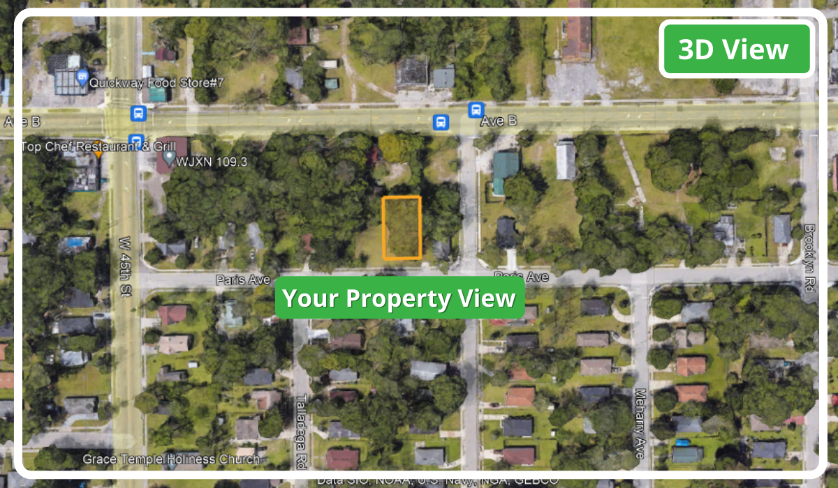 Picture of Residential Land For Sale in Jacksonville, Florida, United States