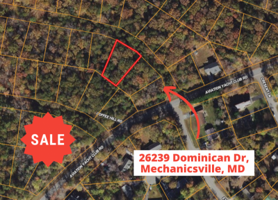 Residential Land For Sale in Mechanicsville, Maryland