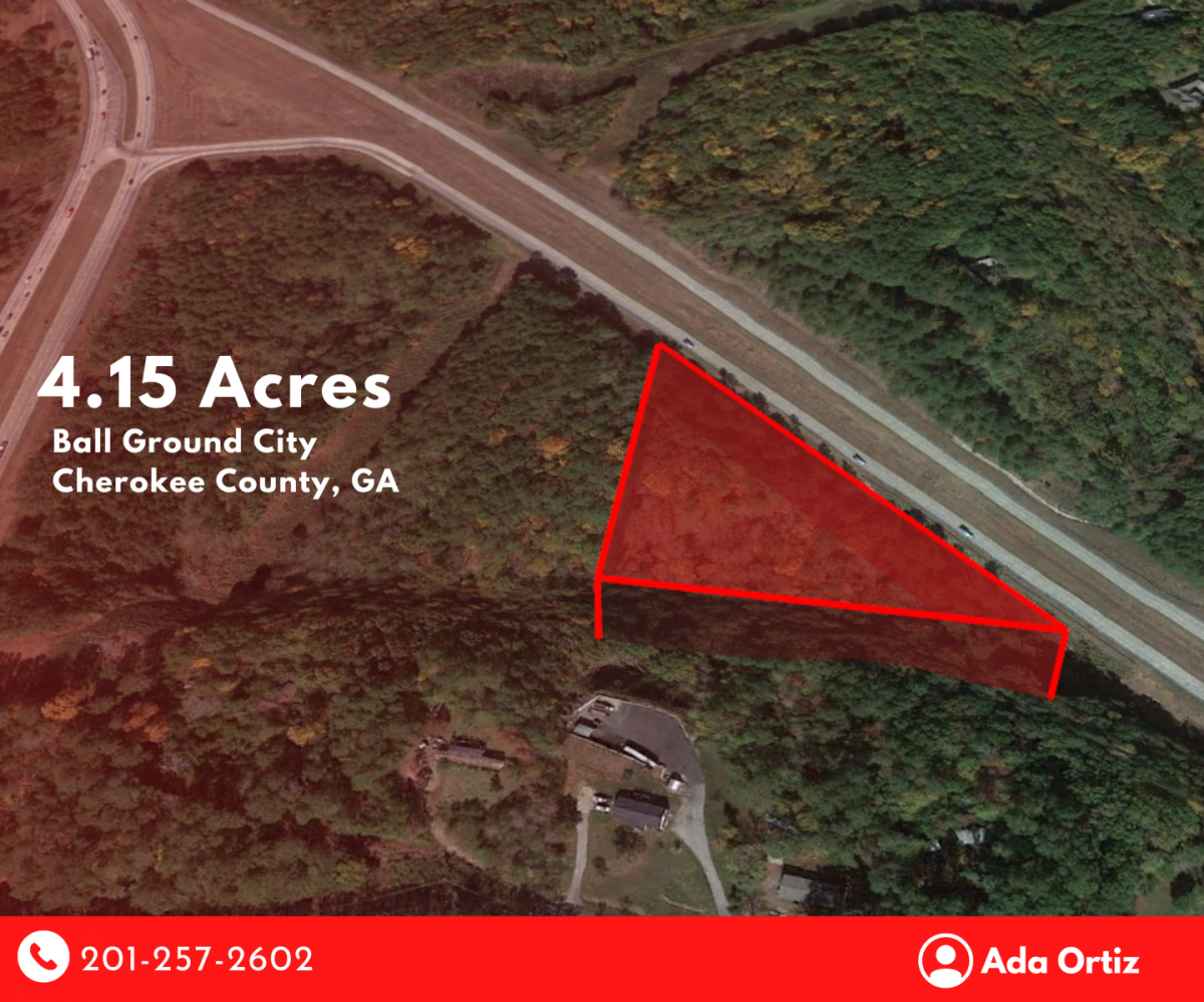 Picture of Residential Land For Sale in Ball Ground, Georgia, United States