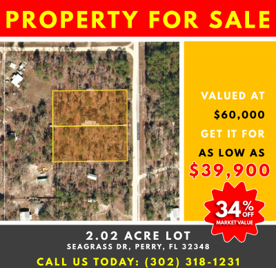 Residential Land For Sale in Perry, Florida