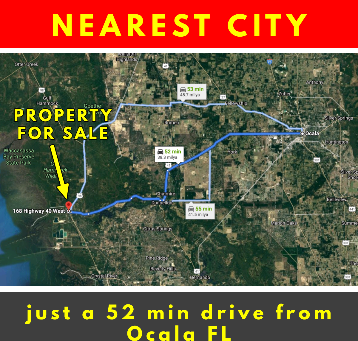 Picture of Residential Land For Sale in Inglis, Florida, United States