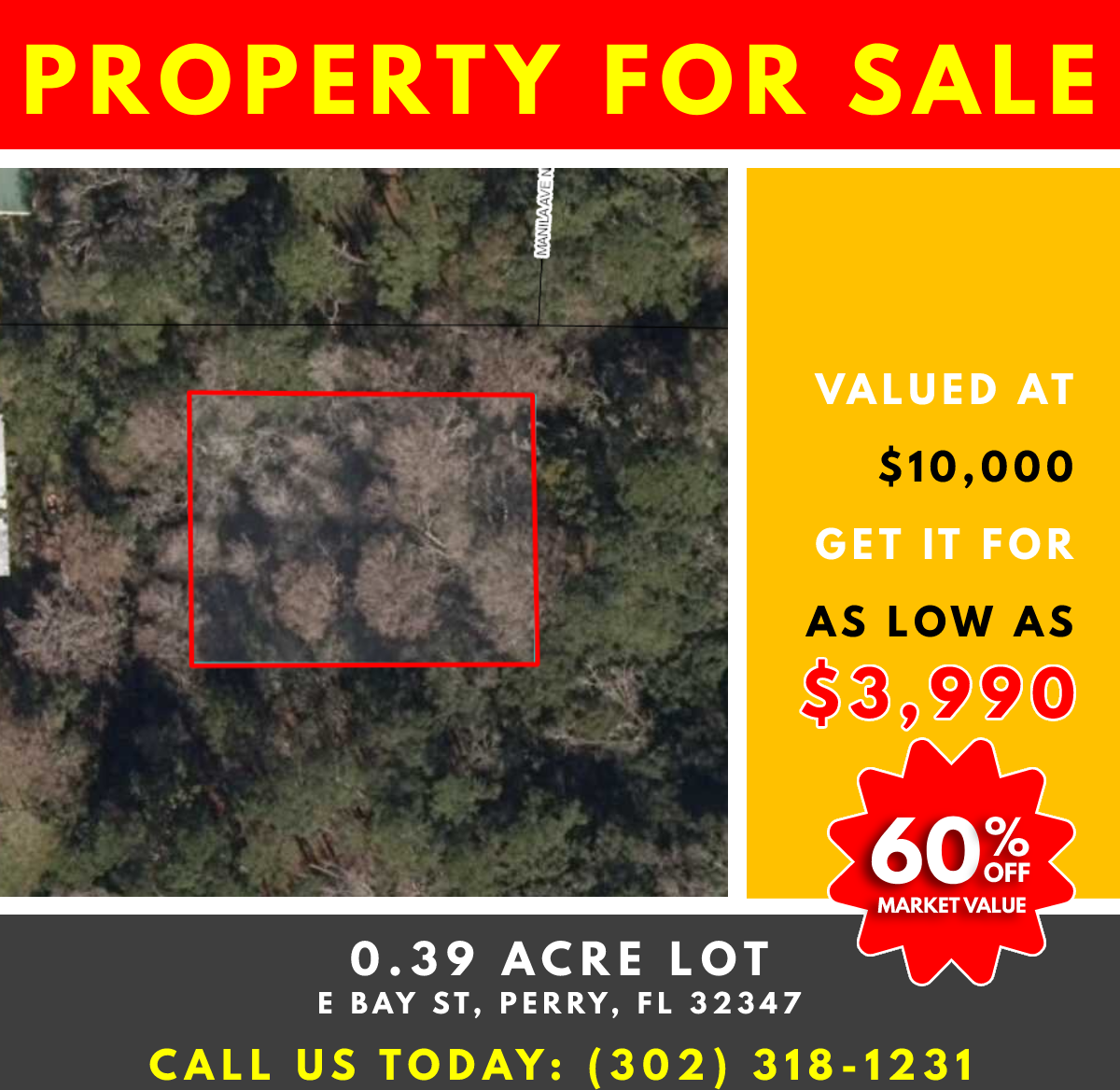 Picture of Residential Land For Sale in Perry, Florida, United States