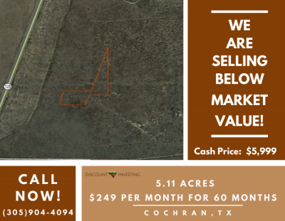 Residential Land For Sale in Bledsoe, Texas