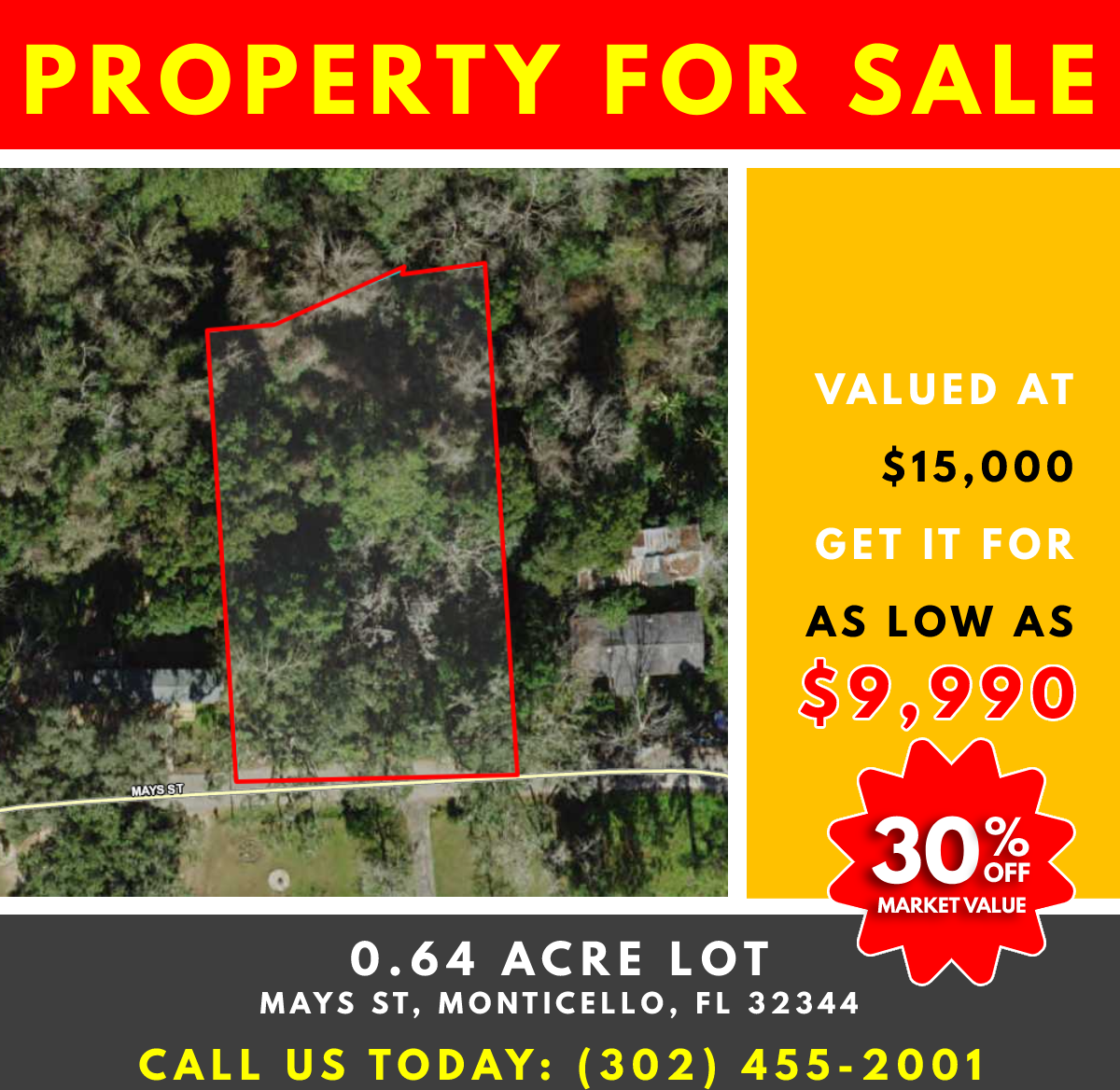 Picture of Residential Land For Sale in Monticello, Florida, United States