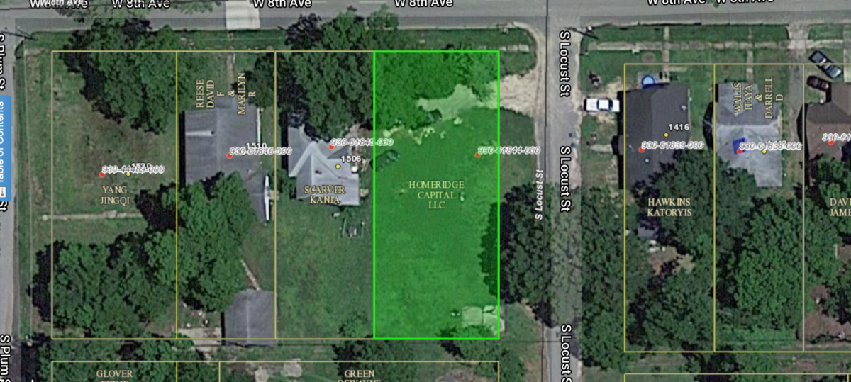 Picture of Residential Land For Sale in Pine Bluff, Arkansas, United States