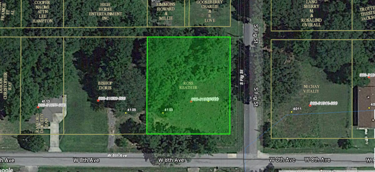 Picture of Residential Land For Sale in Pine Bluff, Arkansas, United States