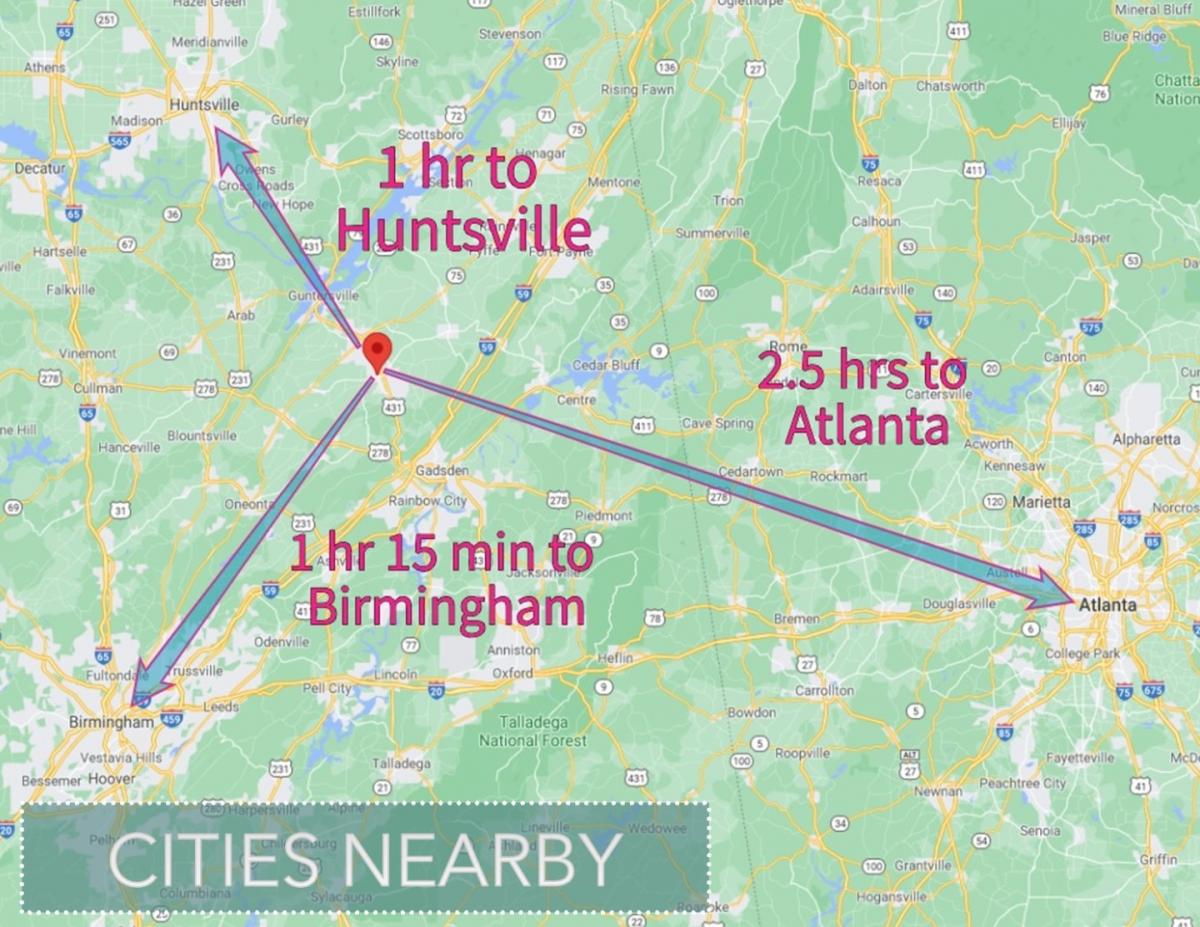 Picture of Residential Land For Sale in Albertville, Alabama, United States