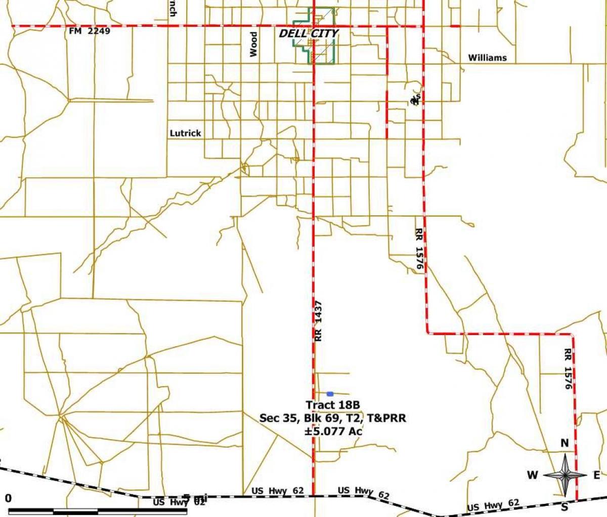 Picture of Residential Land For Sale in Dell City, Texas, United States