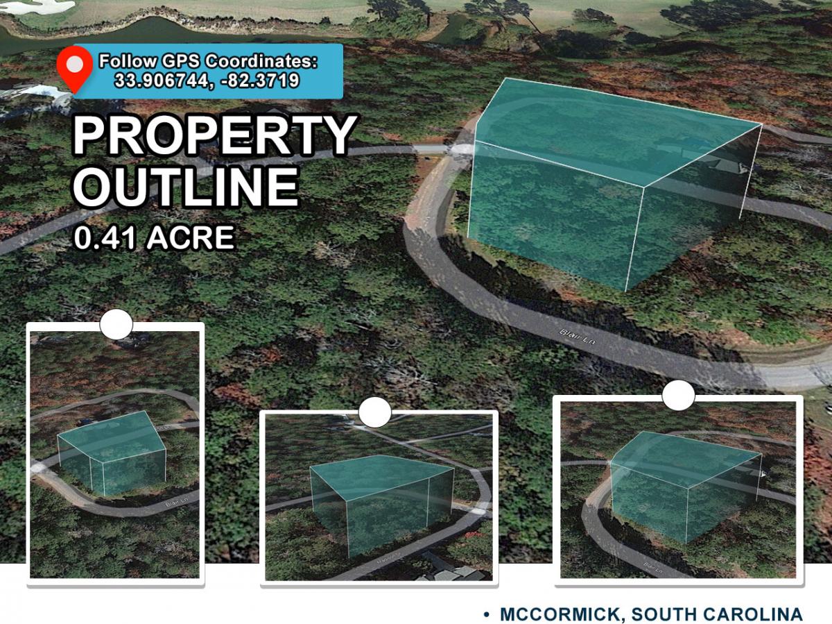 Picture of Residential Land For Sale in Mccormick, South Carolina, United States