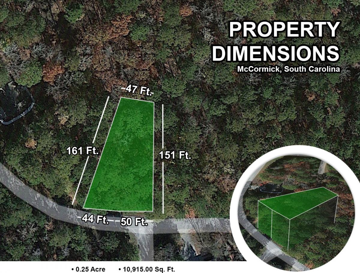 Picture of Residential Land For Sale in Mccormick, South Carolina, United States