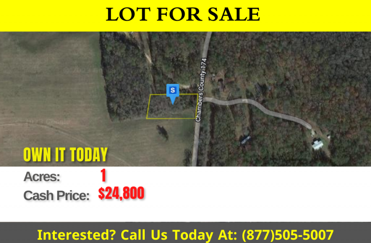 Picture of Residential Land For Sale in Opelika, Alabama, United States